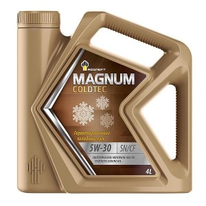 Масло моторное РОСНЕФТЬ MAGNUM Coldtec 5W30 SN/CF/GF-5 синт.4л 40813242 ROSNEFT