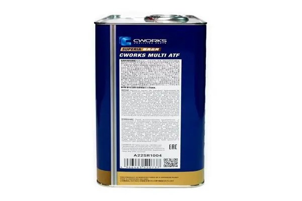 Масло трансмиссионное SUPERIA MULTI ATF 4L A22SR1004 A22SR1004 CWORKS