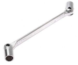 Ключ торцевой прямой 12х13мм шарнирный L=220мм JTC JTC-3936 JTC TOOLS