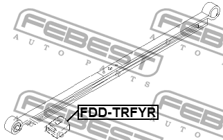 Отбойник рессоры задний FORD TRANSIT 2006­2014 FDD-TRFYR FDD-TRFYR FEBEST