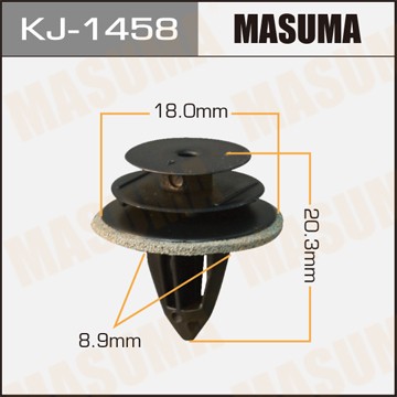 Пистон обивки универсальный MASUMA KJ1458 MASUMA