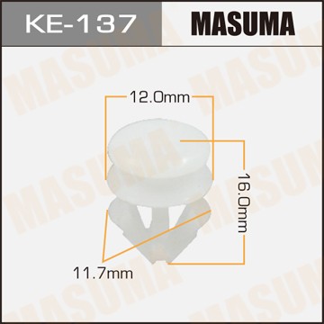 Клипса VW Golf (99-04) SEAT Leon (00-06) MASUMA KE137 MASUMA