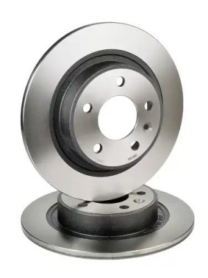 диск тормозной задний Z06168 ZENTPARTS