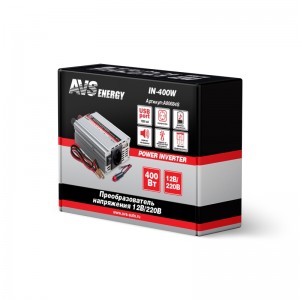 Преобразователь напряжения (инвертор) 12-220V 400Вт AVS A80684S AVS