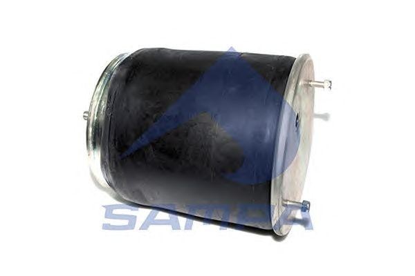 Пневморессора BPW GIGANT (металлический стакан) (2 шп.М12 смещ.20 1 отв.-шт. М22 SP 55725-K02 SAMPA