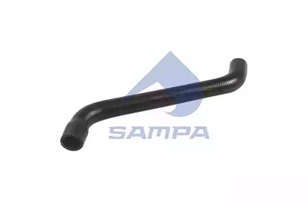 Патрубок радиатора отопителя DAF 95XF 050138 SAMPA