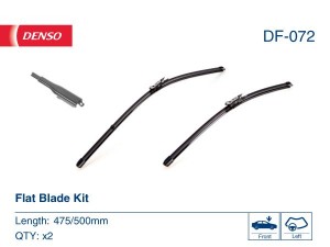 К-т бескаркасных щёток стеклоочистителя MINI COUNTRYMAN (R60) (10-16), MINI PACE DF-072 DENSO