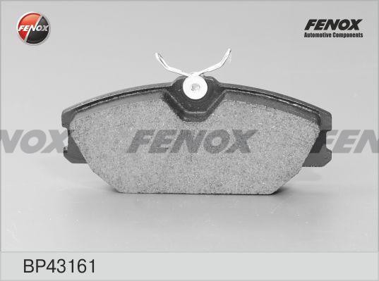 BP43161 колодки дисковые передние!\ Renault Laguna/Megane 1.8i/1.9DCi 99-02 BP43161 FENOX