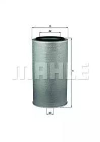 Фильтр воздушный LX 627 MAHLE KNECHT