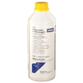 Антифриз G11 желтый концентрат MB 325.2 1.5L 99902374 99 90 2374 SWAG
