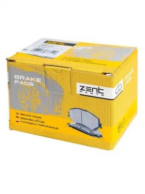 колодки дисковые передние! MB W168 1.6/1.9/2.1/1.6CDi/1.7CDi 97-04 Z07453 ZENTPARTS