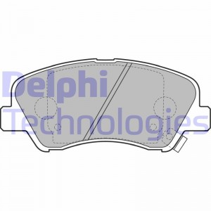 Колодки передние HUNDAI SOLARIS, KIA RIO III LP2497 LP2497 DELPHI