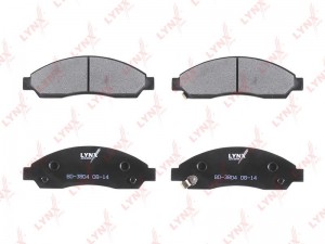 Колодки тормозные дисковые передние BD-3804 LYNXAUTO