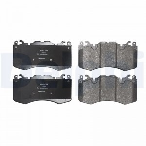 LP2187 колодки дисковые п.\ Range Rover Sport 5.0i V8/2.7TD V6 05> LP2187 DELPHI