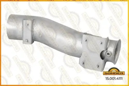 Труба глушителя от турбины до трубы 150014111 SONDER