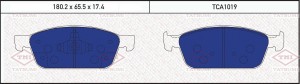 колодки дисковые перед.!\ FORD Kuga/Tourneo Connect 13> TCA1019 TATSUMI