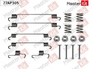 Комплект установочный барабанных колодок Peugeot 107 2005 - Masterkit 77AP305 MASTER KIT