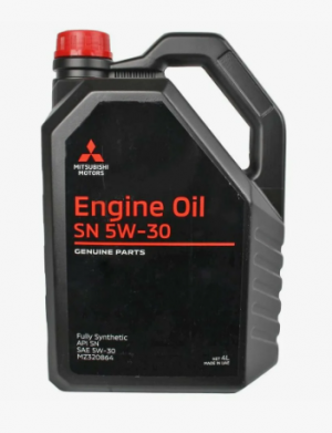 Масло моторное MITSUBISHI ENGINE OIL 5W30 синт. API SN 4л (ЗАМЕНА НА MZ321232) MZ320864 MITSUBISHI