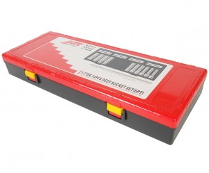 Набор головок торцевых 1/2" 6-ти гранных 10-32мм глубоких 14 предметов в кейсе J JTC-K4141 JTC TOOLS