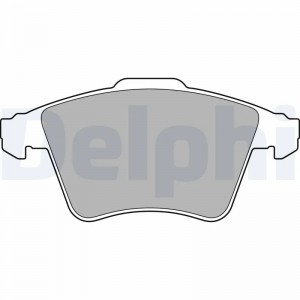 LP3142 колодки тормозные диск. пер.!\ VW Touareg 3.0-6.0 V12 04> с датчиком LP3142 DELPHI