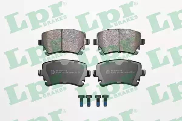 Комплект тормозных колодок 05P1398 05P1398 LPR