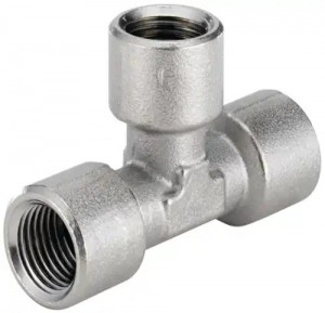 Переходник для компрессора F1/4" T-образный внутренняя резьба ELITECH 0704026300 ELITECH