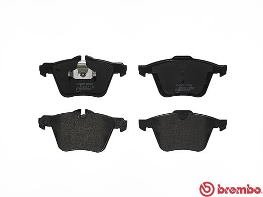 Колодки тормозные JAGUAR XF SPORTBRAKE (X250) P36027 P36027 BREMBO