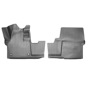 Коврик салона PEUGEOT Traveller (18-) CITROEN Jumpy (18-) 3D полиуретан 2шт. пер NPA10-C64-900-1 NORPLAST