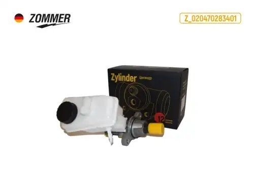 Цилиндр тормозной главный ГАЗель Бизнес с бачком Z020470283401 ZOMMER