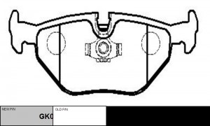 BMW E46,ROVER 75 99- 17.3ММ GK0002 CTR
