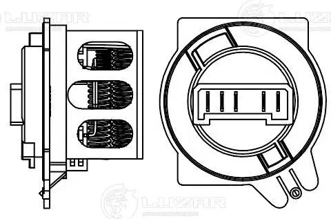 CITROEN BERLINGO/ZX/PEUGEOT 306/PARTNER LFR2007 LUZAR