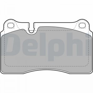 LP2012 колодки дисковые п.\ VW Touareg, Land Rover Range Rover 3.2-4.2/3.0TDi 05 LP2012 DELPHI