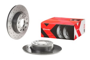 Диск перфорированный Brembo Xtra 08.B413.1X 08.B413.1X BREMBO