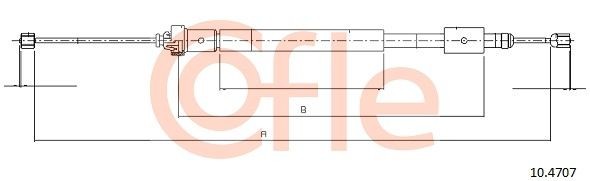 PEUGEOT PARTNER (2002>) 92104707 COFLE