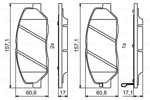 HYUNDAI SANTA FE (2012>) 0 986 494 227 BOSCH