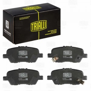 Колодки тормозные дисковые задние PF 2574 TRIALLI