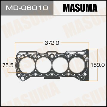 прокладка ГБЦ!\ Suzuki Vitara 1.6 G16A 88> MD06010 MASUMA