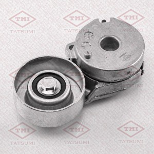Натяжитель поликлин.ремня с роликом NISSAN Qashqai/Tiida/X-Trail 07-RENAULT Clio TFD1039 TATSUMI