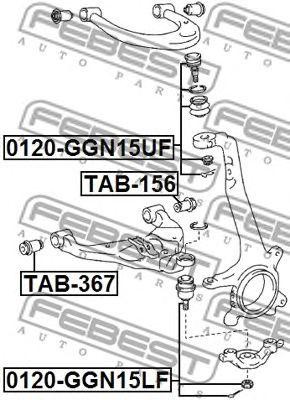 Сайленблок нижн рычага передний TOYOTA HILUX 2004-2012 TAB-367 TAB-367 FEBEST