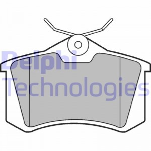 LP2254 колодки дисковые задние!\ Renault Clio/Megane/Modus/Scenic 1.2-2.0i/1.5-2 LP2254 DELPHI