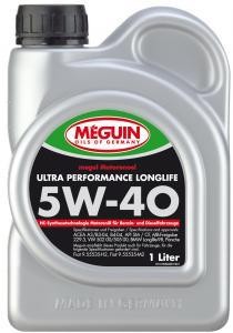4361 Meguin Синт-ое мот.масло Megol Motorenoel Ultra Performance Longlife 5W-40  4361 MEGUIN