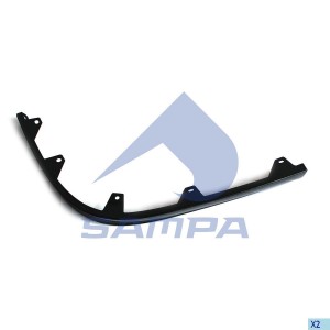 Спойлер бампера левый Volvo 21495266 18300586 SAMPA