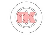 Диск тормозной задний CHEVROLET AVEO T300, CRUZE, OPEL ASTRA J 205014 205014 NK