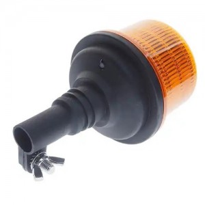 Маяк импульсный 12/24V светодиодный кронштейн DIN желтый MEGAPOWER 37034007 MEGA POWER