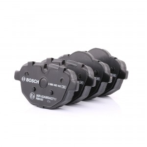 Колодки тормозные BMW 5 (F10,F18),X3 (F25), X4 (F26) задние (4шт.) BOSCH 0986495442 BOSCH