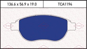 CITROEN XSARA / PEUGEOT 307 136.8x57.5x19.4 / BOSCH TCA1194 TATSUMI