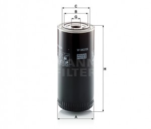 Фильтр масляный DAF IVECO MANN W 962/28 MANN FILTER