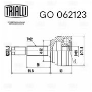 CHEVROLET AVEO (2004>) GO062123 TRIALLI