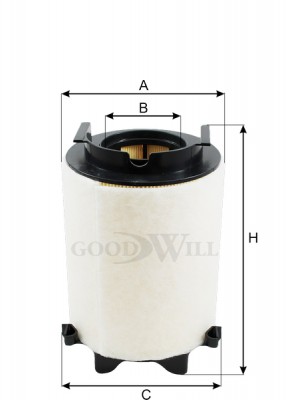 Фильтр воздушный AG261 AG 261 GOODWILL