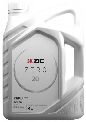Моторное масло ZIC ZERO 20 0W-20 4л 162035 162035 ZIC